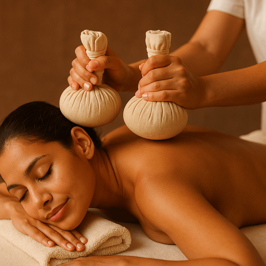 Ayurveda Powder pouch massage uk