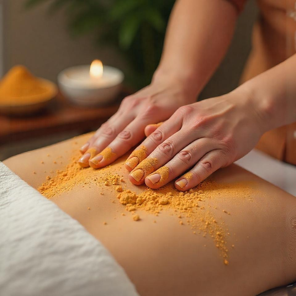 Ayurveda Powder massage for weight loss uk